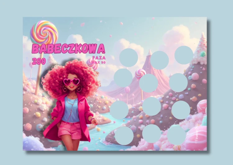Zdrapka A7 CANDY - 200