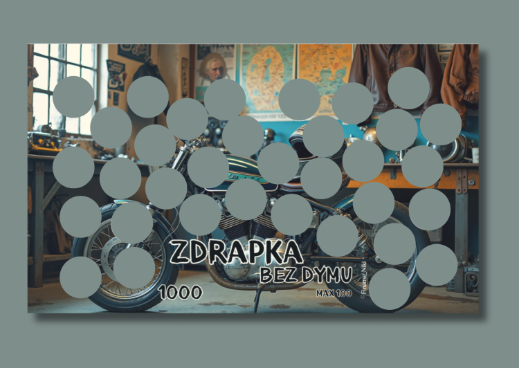 Zdrapka A6 HOBBY - 1000