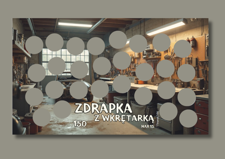 Zdrapka A6 HOBBY - 150