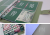 Binder A5 zielony + zestaw 100 kopert kwiatowych 2