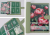 Binder A5 zielony + zestaw 100 kopert kwiatowych 3