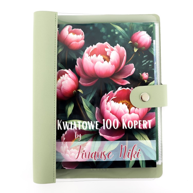 binder a5 zielony