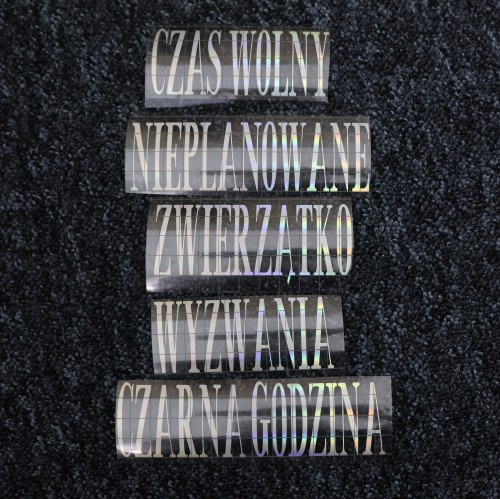 napisy personalizowane