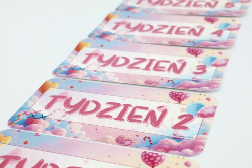 Karty Kategorii A6 TYGODNIE CANDY 5 szt.