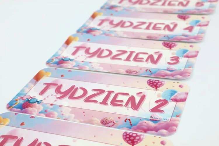 Karty Kategorii A6 TYGODNIE CANDY 5 szt.