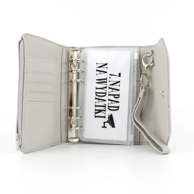 Binder ICON A6 MYKONOS jasno-szary