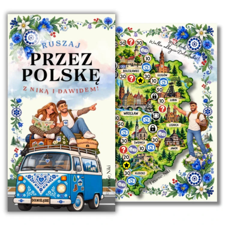 Gra RUSZAJ PRZEZ POLSKĘ z Niką i Dawidem- DOLNOŚLĄSKIE